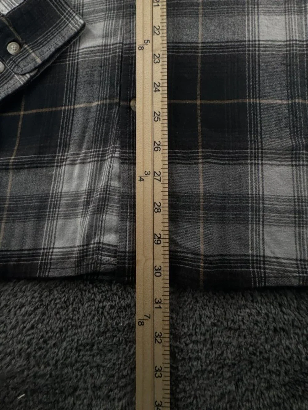 NWT Banana Republic Flannel Button Up Black Check Men Soft $70 XL Slim Untucked